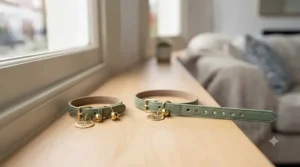 Fully adjustable lightweight personalised cat collar suitable for growing kittens.