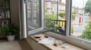 Step-by-step installation of durable mesh using a top cat-proofing kit under £50.